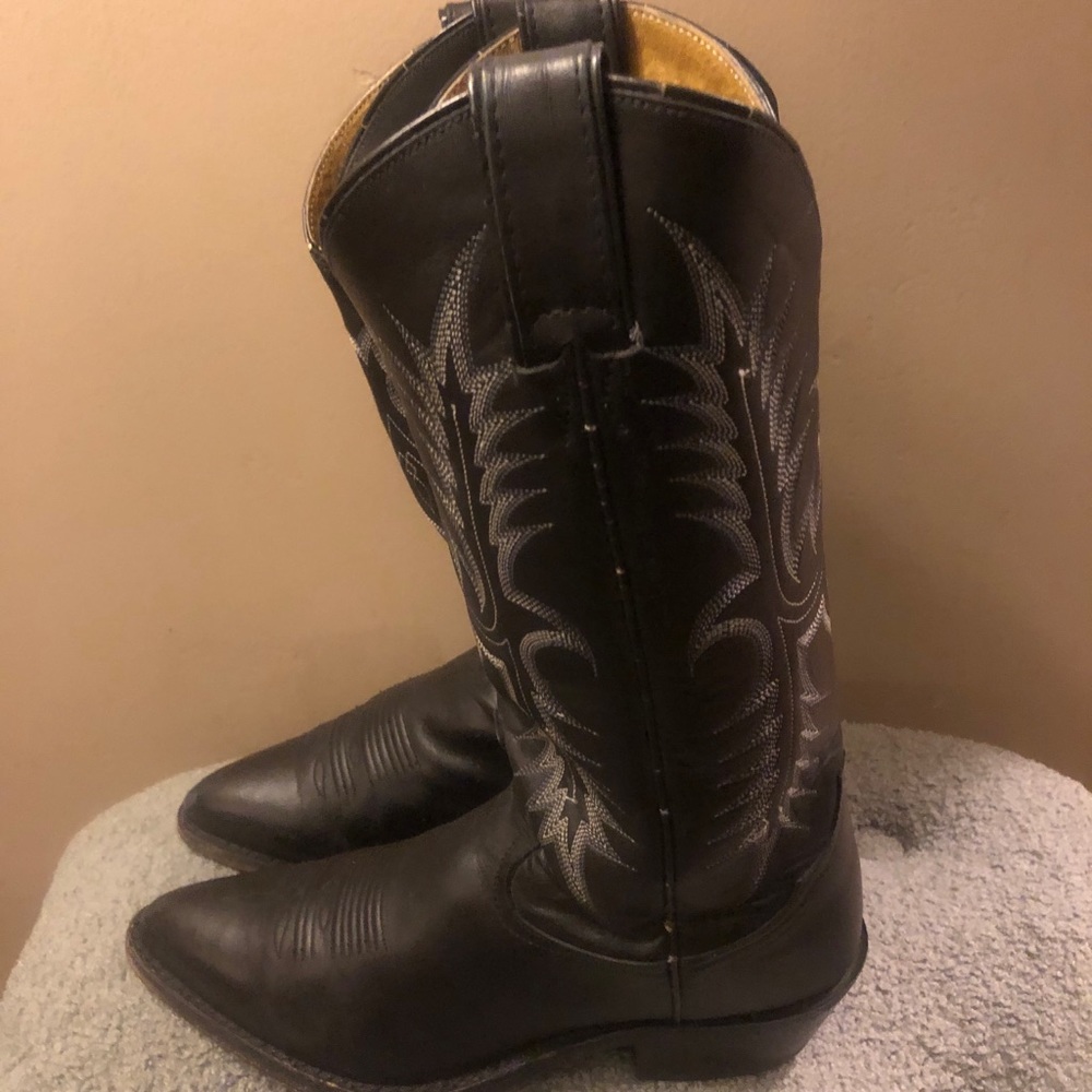 Tony Lama Leather Western Boots